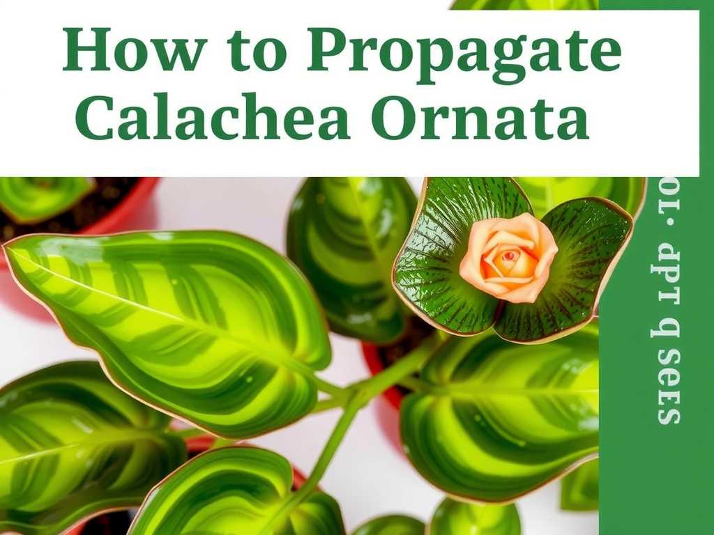How to Propagate Calathea Ornata: Division Step-by-Step