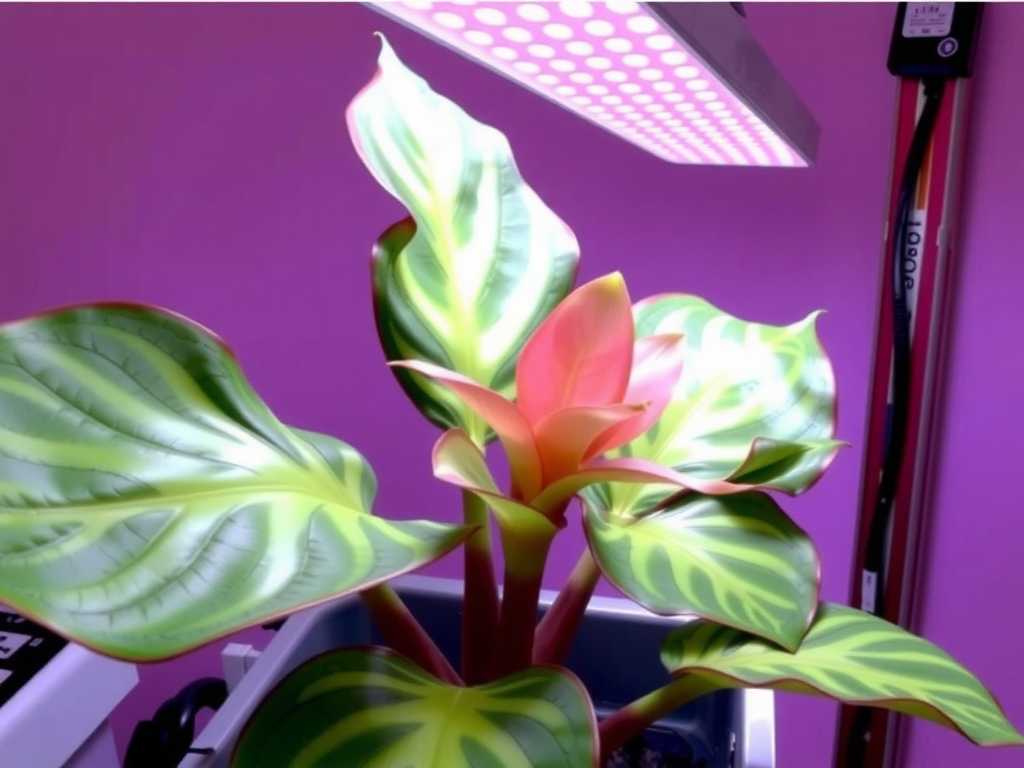 How to Care for Calathea Ornata in Dorms with No Windows: LED Grow Light Tips(1)