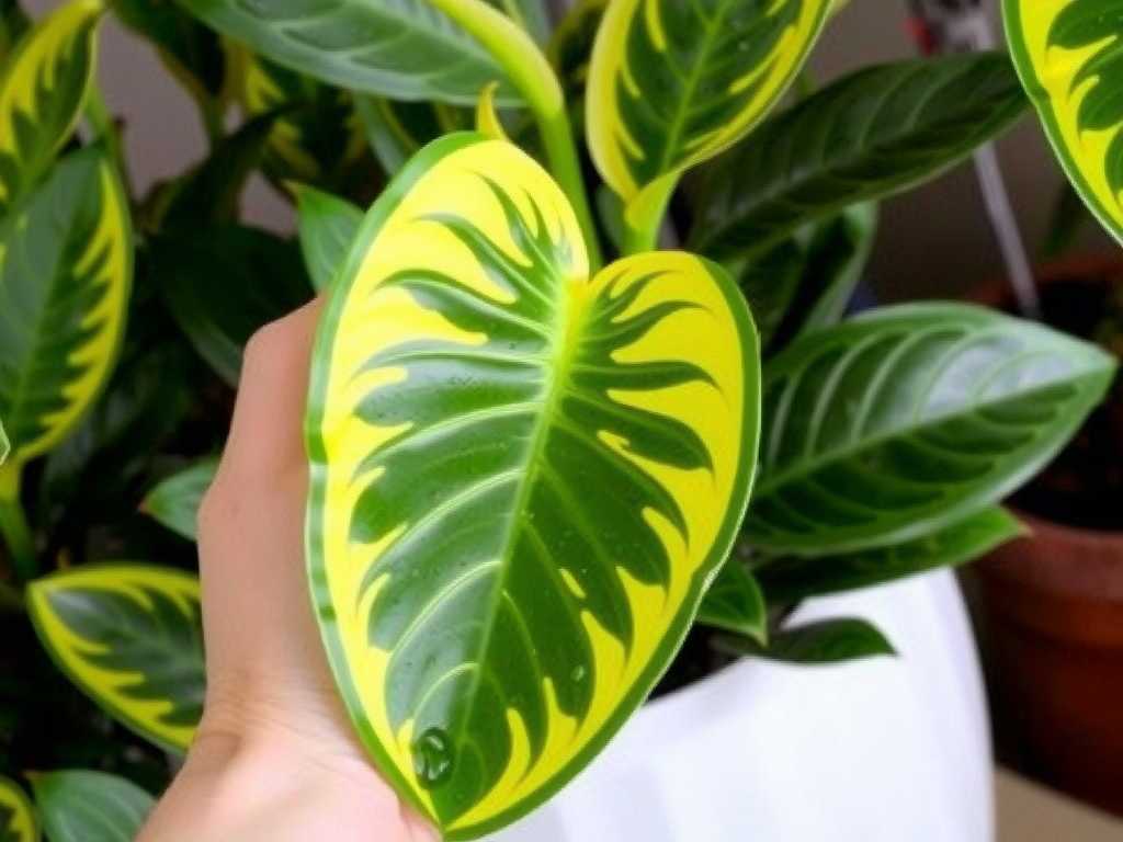 How to Fix Wilting from Overwatering in Calathea Ornata: Drying Tips
