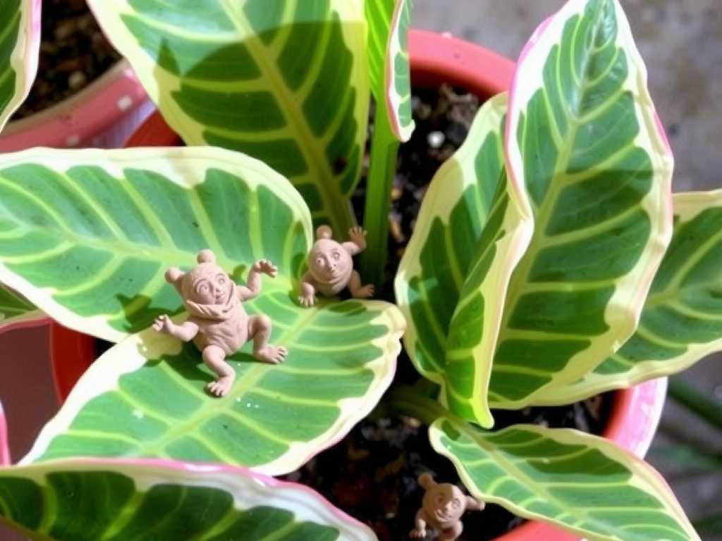 How to Fix Dull Variegation in Calathea Ornata: Light Boost